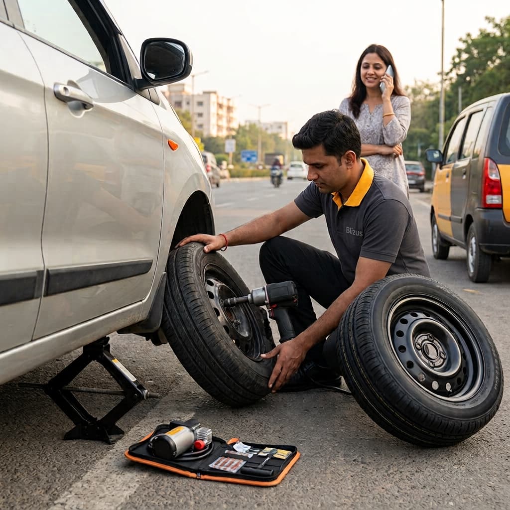 Tyre Puncture Services in Patna