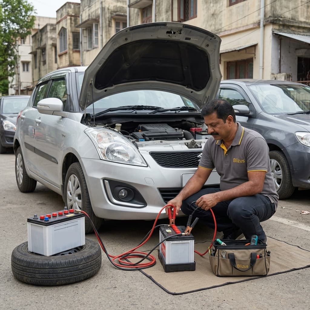 Battery Jumpstart Services Across India