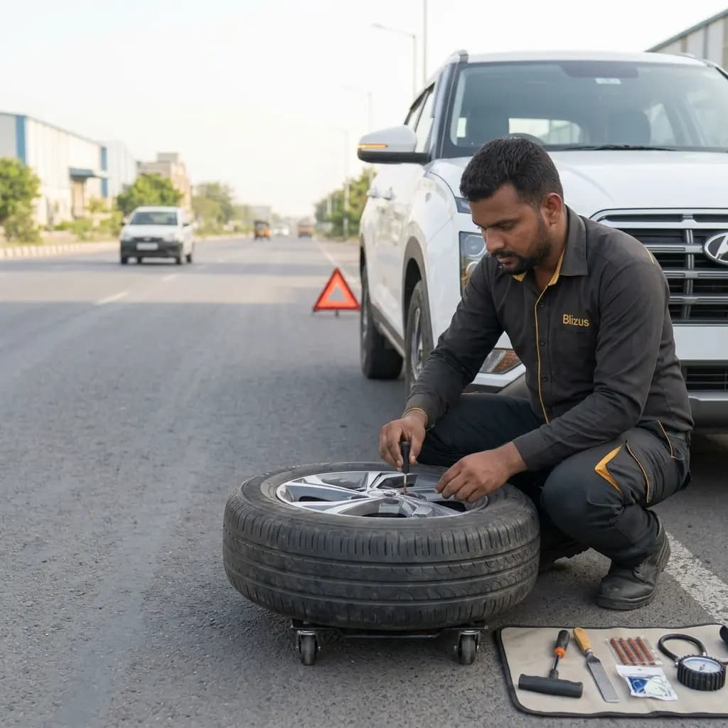 Tyre Puncture Repair Across India