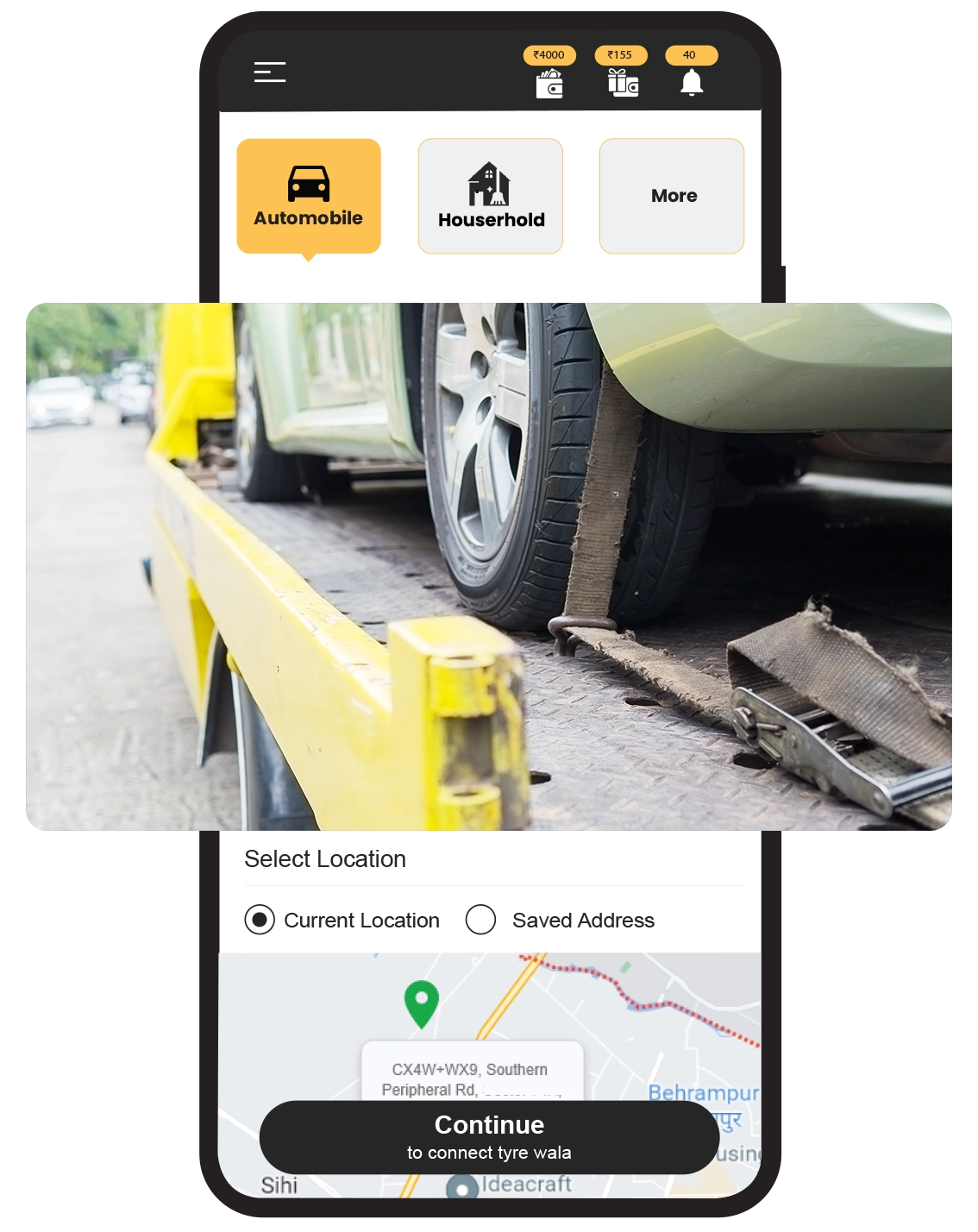Blizus On Road Assistance service for quick roadside help
